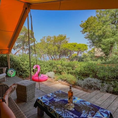 Safaritent 4 personen - Lodgetent - zonder sanitair