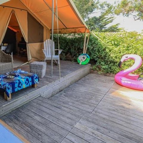 Safaritent 4 personen - Lodgetent - zonder sanitair