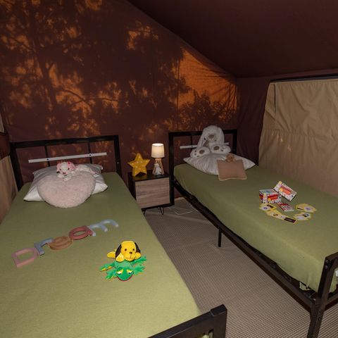 Safaritent 4 personen - Lodgetent - zonder sanitair