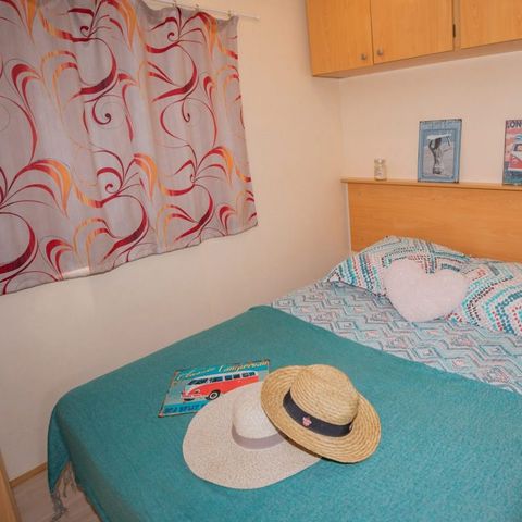 Stacaravan 2 personen - P'tit Marina 16 m² - 2 kamers - 1 slaapkamer