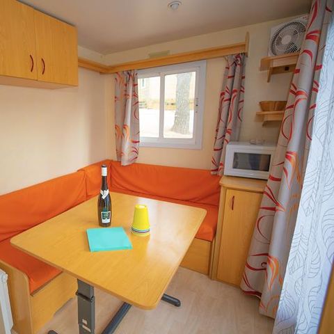 Stacaravan 2 personen - P'tit Marina 16 m² - 2 kamers - 1 slaapkamer