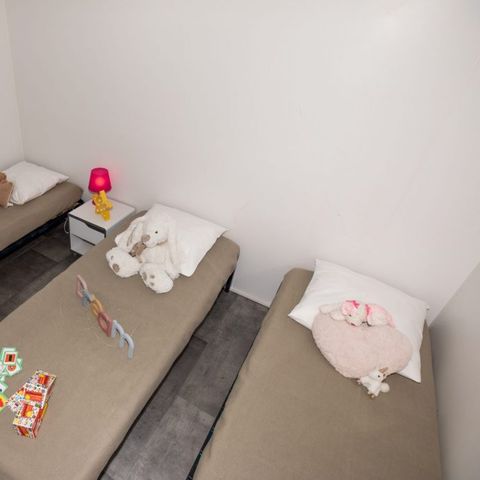 Stacaravan 5 personen - Super Sympa 25m² - 2 kamers