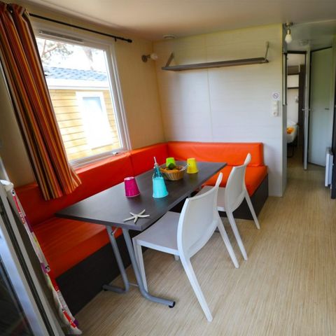 Stacaravan 5 personen - Azur Sérénité 25m² zeezicht