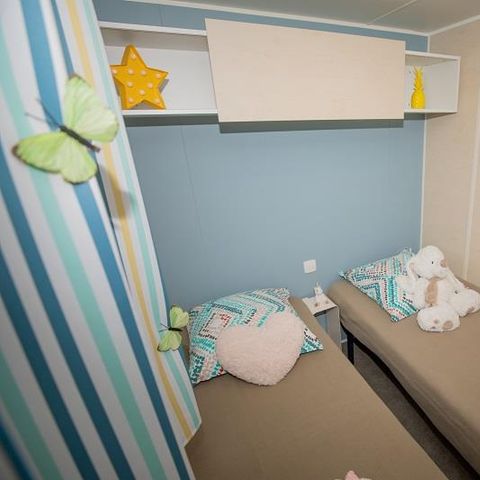 Stacaravan 5 personen - Azur Sérénité 25m² zeezicht