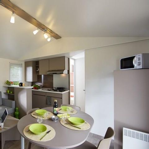 Stacaravan 6 personen - 33 m²