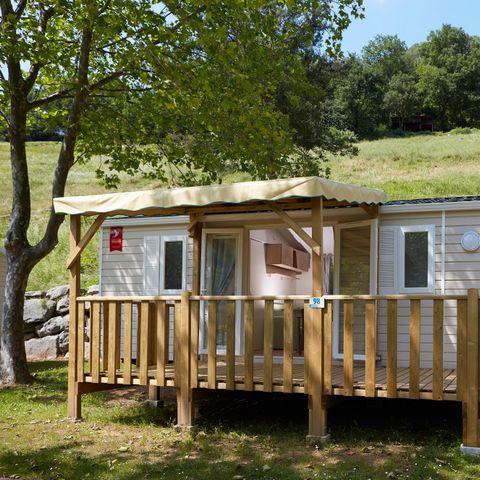 Stacaravan 6 personen - 33 m²