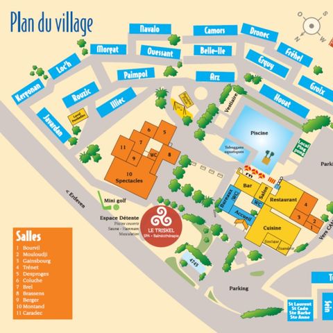 Club & Residence 3 etoiles Keravel - Erdeven - Vacances Bleues - Camping Morbihan - Afbeelding N°4