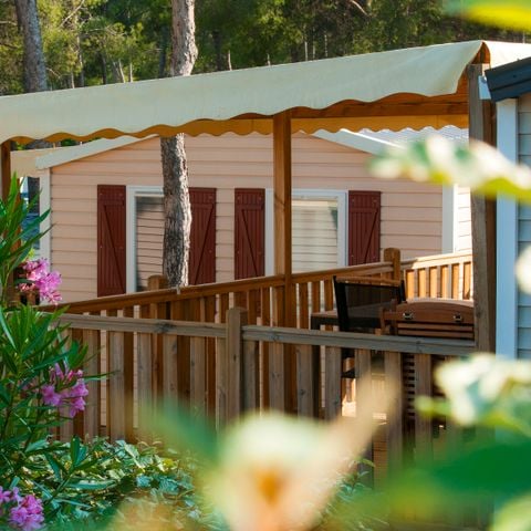 Stacaravan 5 personen - Verhuur stacaravan CONFORT - 2 slaapkamers