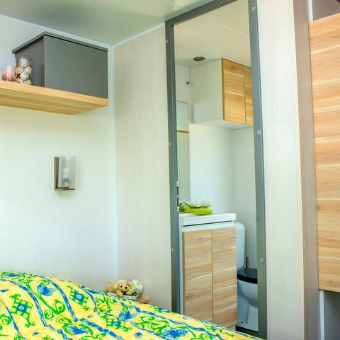Stacaravan 6 personen - Verhuur stacaravan CONFORT - 3 slaapkamers