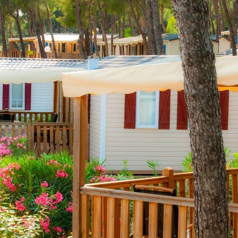 Stacaravan 6 personen - Verhuur stacaravan CONFORT - 3 slaapkamers