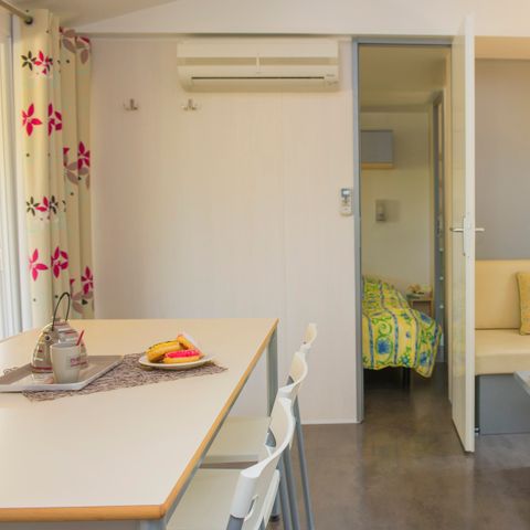 Stacaravan 8 personen - Verhuur stacaravan CONFORT - 3 slaapkamers