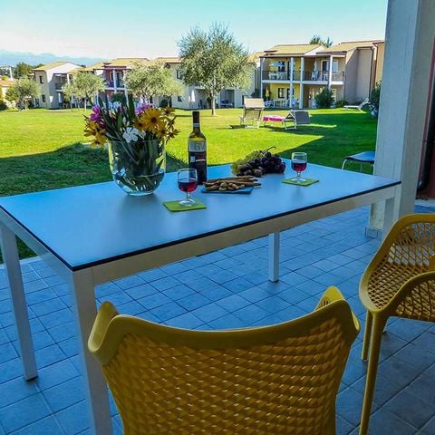 APPARTEMENT 6 personen - PREMIUM (begane grond met klein terras)