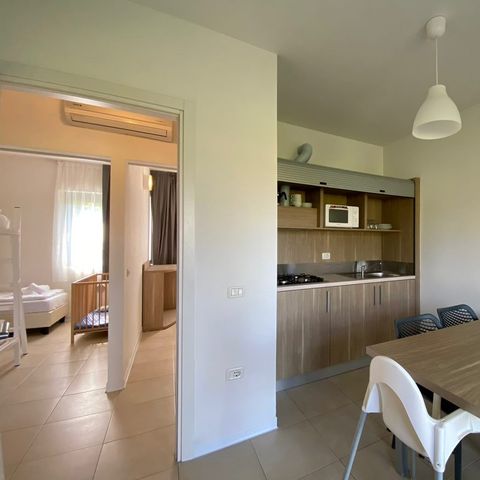 APPARTEMENT 6 personen - FAMILIE (begane grond met klein terras)