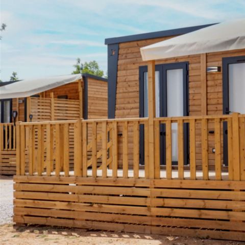 Stacaravan 4 personen - CASITA NARANJA 2ch 4pers