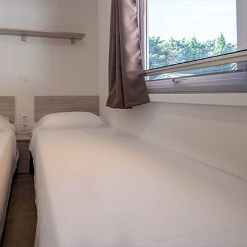 Stacaravan 6 personen - Mobile-home | Comfort | 3 Slaapkamers | 6 Pers. | Verhoogd terras | Airconditioning
