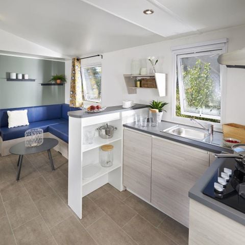 Stacaravan 8 personen - CASITA CEREZA - 40m² - 3 Slaapkamers