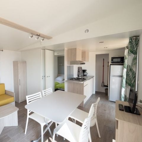 Stacaravan 6 personen - CASITA OLIVA - 29m²- 2 kamers