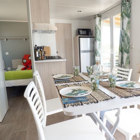 Stacaravan 6 personen - CASITA OLIVA - 29m²- 2 kamers