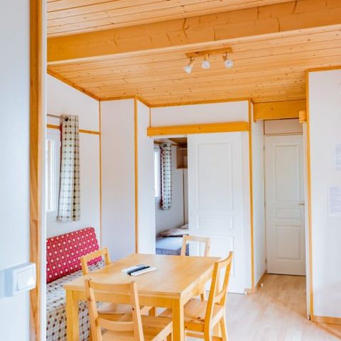 Stacaravan 6 personen - CASITA POMELO - 29m²- 2 kamers