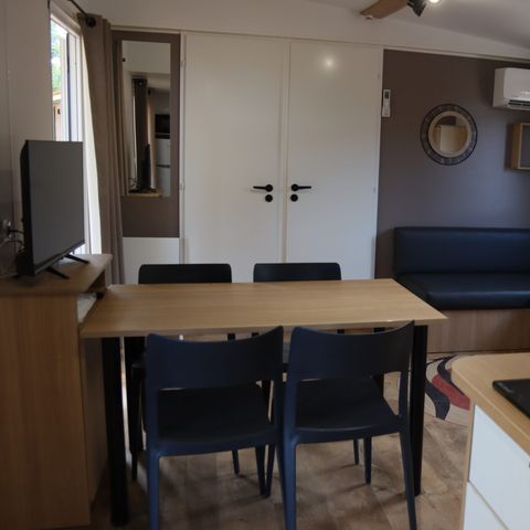 Stacaravan 6 personen - CASITA OLIVA VIP - 36m²- 2 kamers