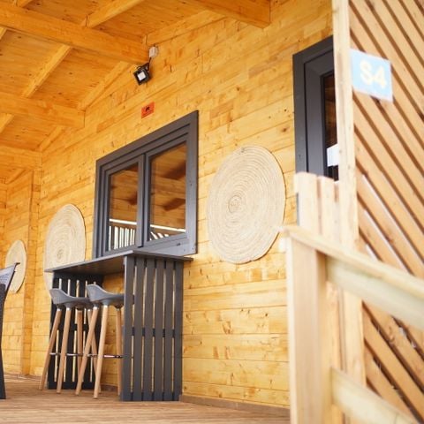 Stacaravan 6 personen - TROPICAL SOL - 36m²- 2 kamers
