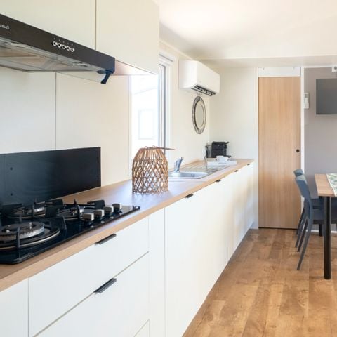 Stacaravan 6 personen - TROPISCHE TOSCANA - 35m² - 2 Slaapkamers