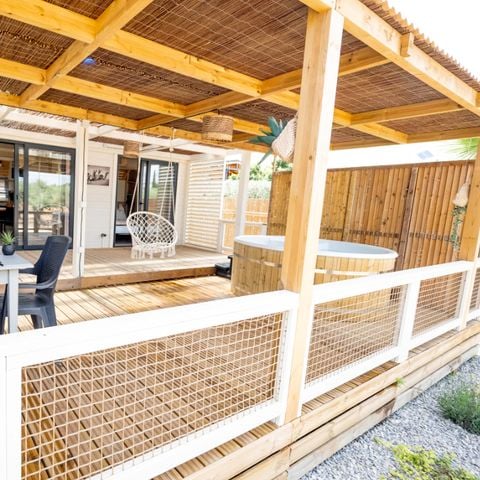 Stacaravan 6 personen - TROPICAL COLUMBIA - 36m²- 2 kamers