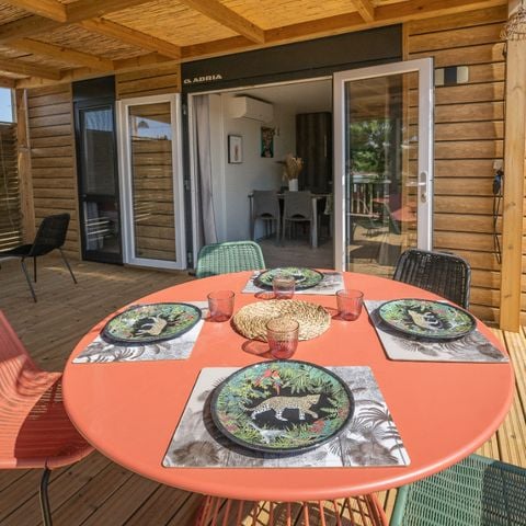 Stacaravan 4 personen - TROPISCHE TOSCANA VIP - 36m² - 2 Slaapkamers - 2 Badkamers
