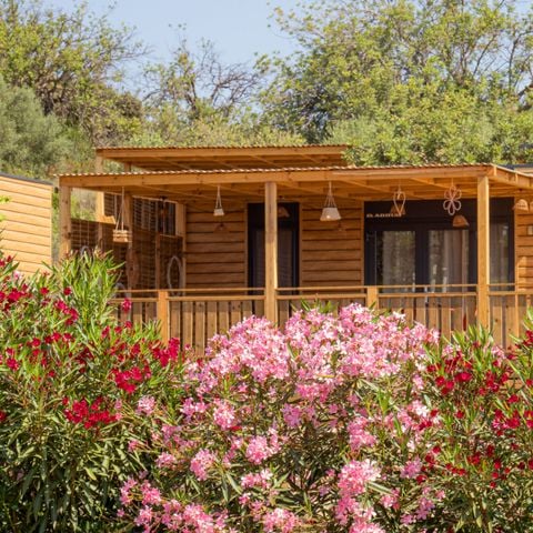 Stacaravan 4 personen - TROPISCHE TOSCANA VIP - 36m² - 2 Slaapkamers - 2 Badkamers