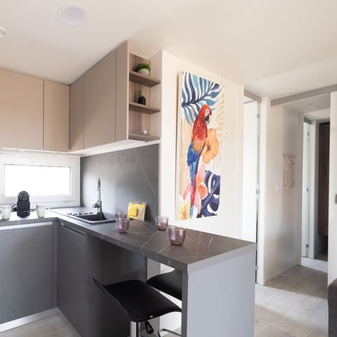 Stacaravan 6 personen - TROPISCHE TOSCANA VIP - 40m² - 3 Slaapkamers - 2 Badkamers