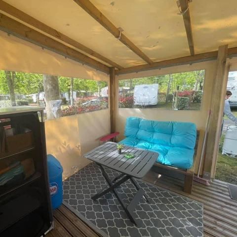 Tent 2 personen - Tonneau 2 trèfles 1 slaapkamer - Geen sanitair