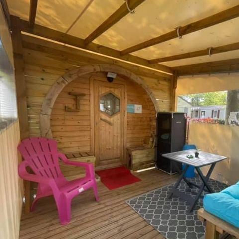 Tent 2 personen - Tonneau 2 trèfles 1 slaapkamer - Geen sanitair