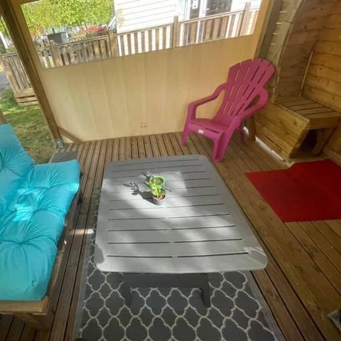 Tent 2 personen - Tonneau 2 trèfles 1 slaapkamer - Geen sanitair