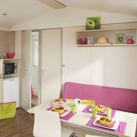 Stacaravan 4 personen - 2 klavers 2 slaapkamers 1 badkamer