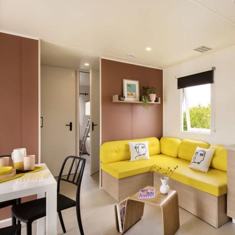 Stacaravan 8 personen - 3 klavers 4 slaapkamers 2 doucheruimtes