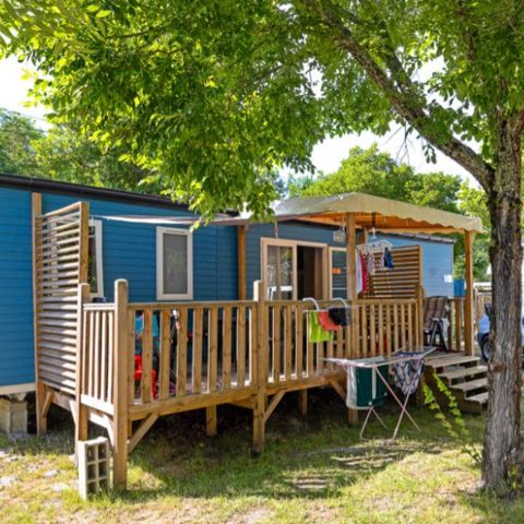 Stacaravan 8 personen - 3 klavers 4 slaapkamers 2 doucheruimtes