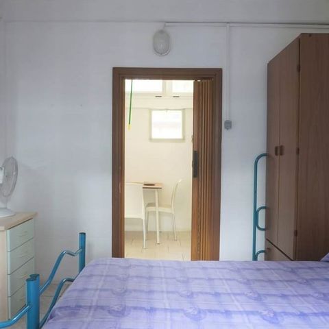 Bungalow 2 personen - zonder sanitaire voorzieningen