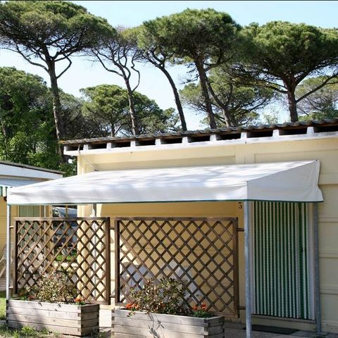 Bungalow 2 personen - zonder sanitaire voorzieningen