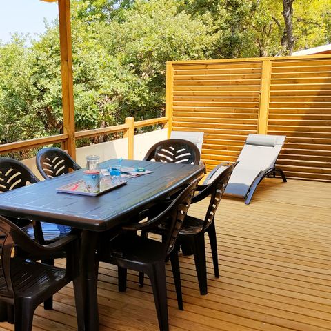 Stacaravan 8 personen - TEXAS CONFORT