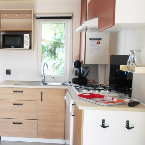 Stacaravan 8 personen - TEXAS CONFORT