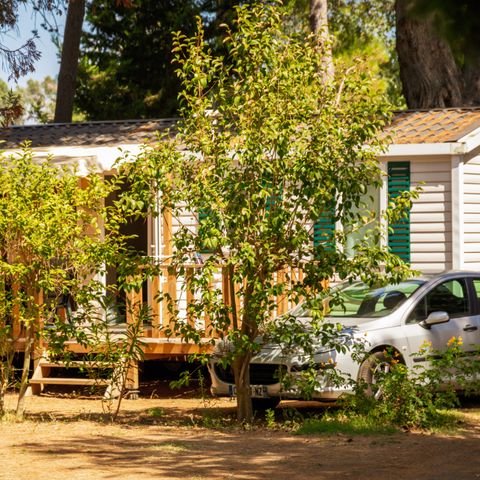 Stacaravan 4 personen - LOISIR CONFORT FAMILY prijs voor 4 personen