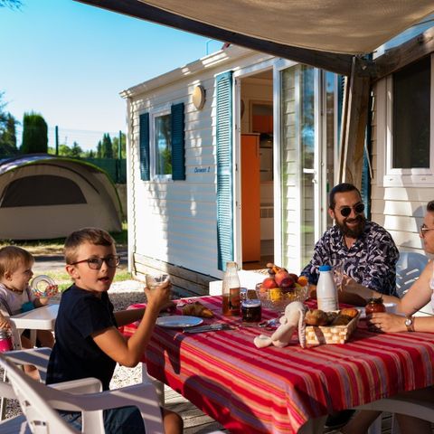 Stacaravan 6 personen - VRIJE TIJD COMFORT GROTE CHARME