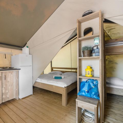 Safaritent 5 personen - Safaritent Comfort + airco