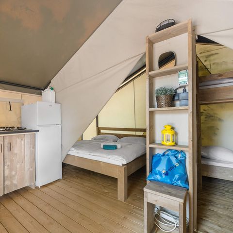 Safaritent 5 personen - Safaritent Comfort + airco