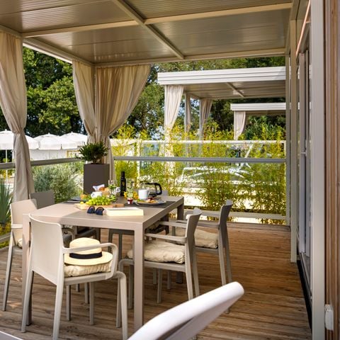 Stacaravan 4 personen - Amber Sea Luxury Village - Vakantiehuis met zwembad