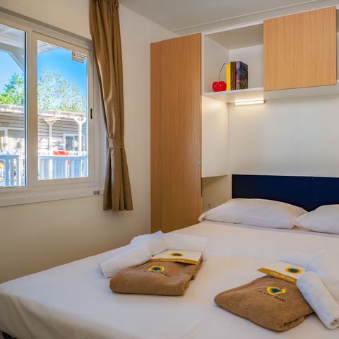 Stacaravan 5 personen - Emilia Romagna Mare - B257 - AC/TV