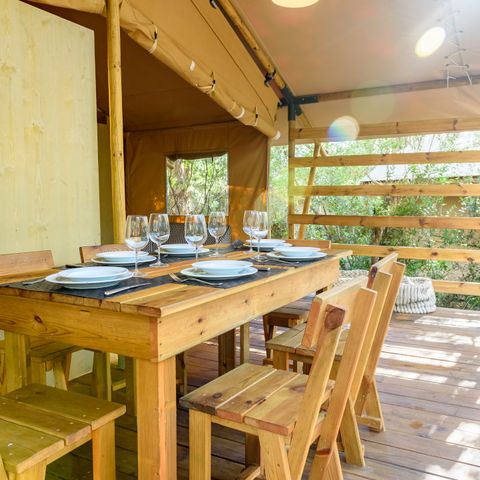 Safaritent 6 personen - Big Country Lodge
