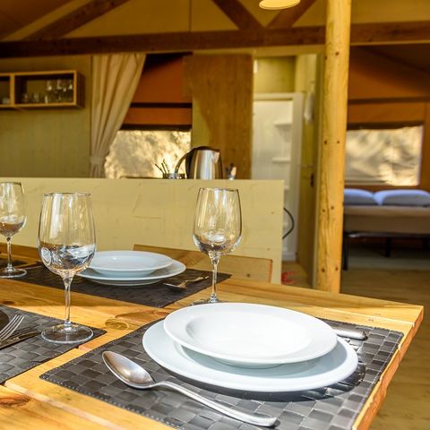 Safaritent 5 personen - Landhuis