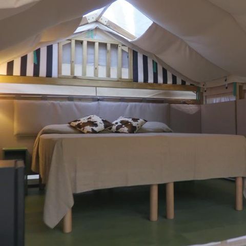 Safaritent 2 personen - Mini Lodge - zonder sanitair