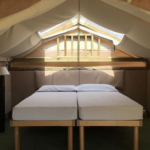Safaritent 2 personen - Mini Lodge - zonder sanitair